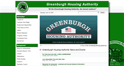 Desktop Screenshot of greenburghhousing.org