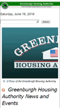 Mobile Screenshot of greenburghhousing.org